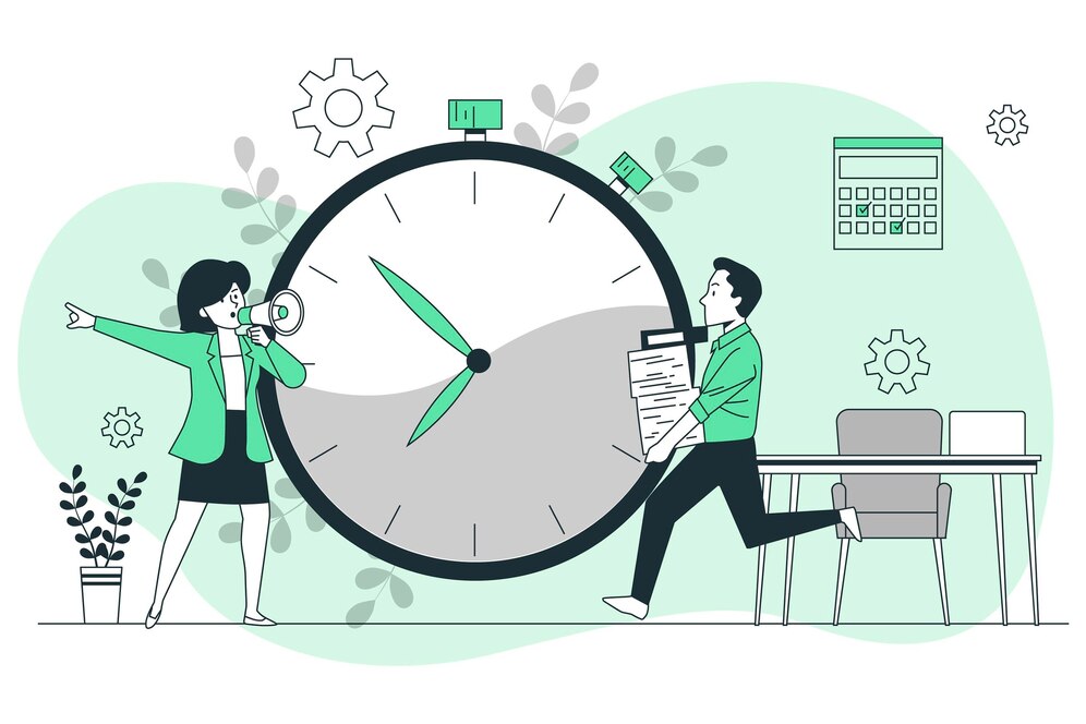 deadline and time blocking schedule